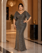 Glam Sequin Party Dress