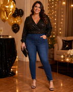 Curve Ease Pull-On Jeans
