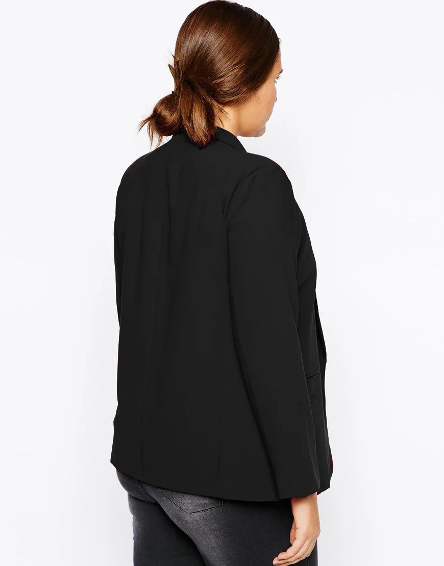 Curve Shawl Collar Blazer