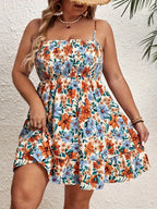 Curve Bloom Smocked Sundress