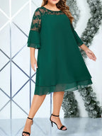 Curve Grace Lace Dress