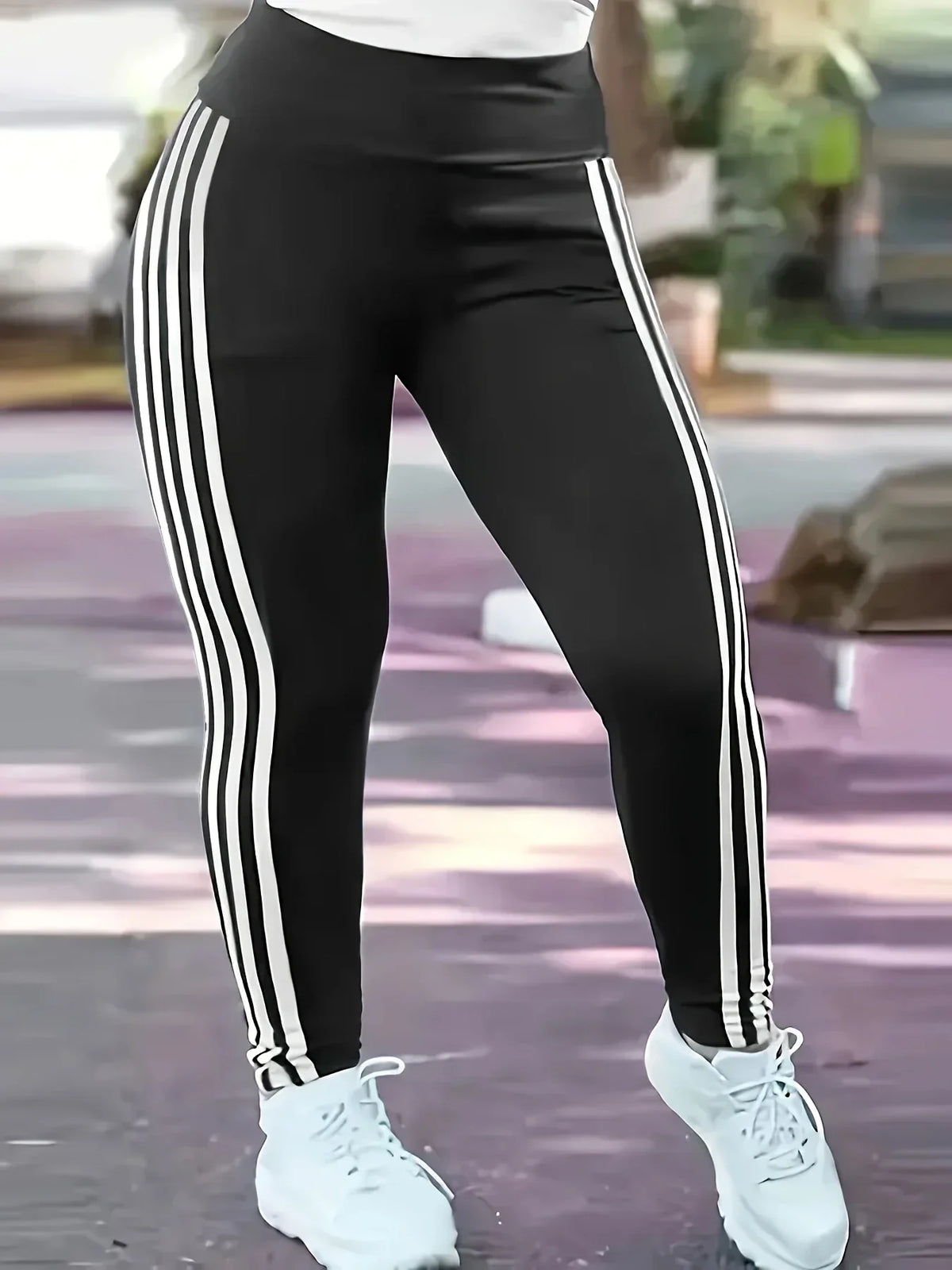 Athletic Side Stripe Leggings