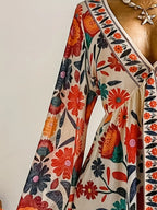 Curve Boho Bloom Blouse