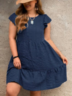 Curve Comfort Tiered Dress