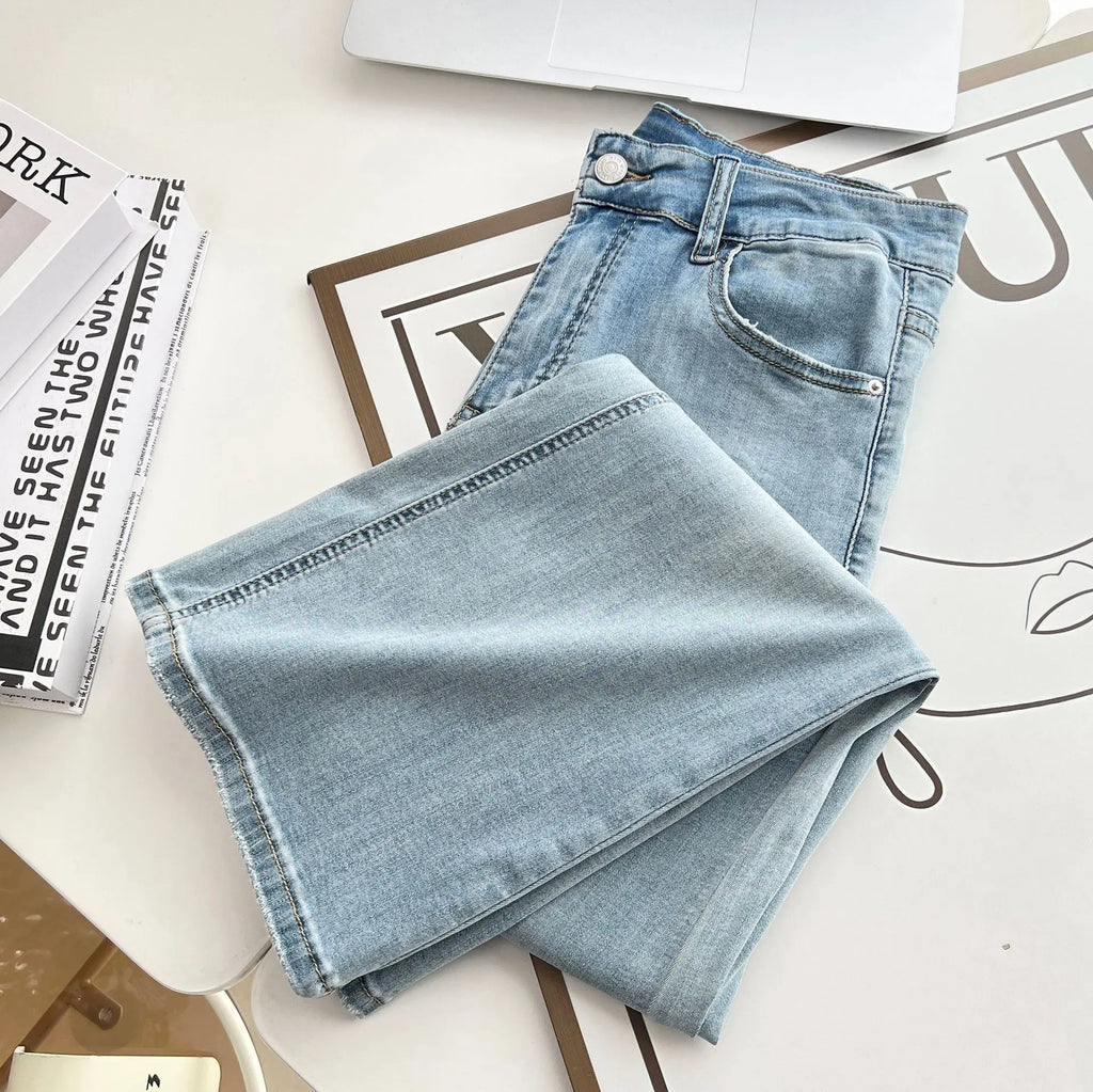 Stretch & Slay Wide-Leg Denim