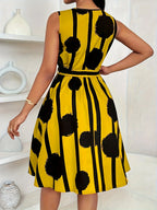 Muse Plus Size Belted Dress