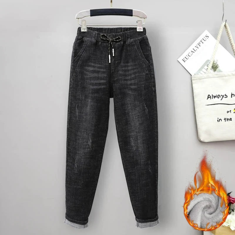 Curve Ease Drawstring Jeans