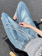 Curve Ease Denim Culotte Shorts