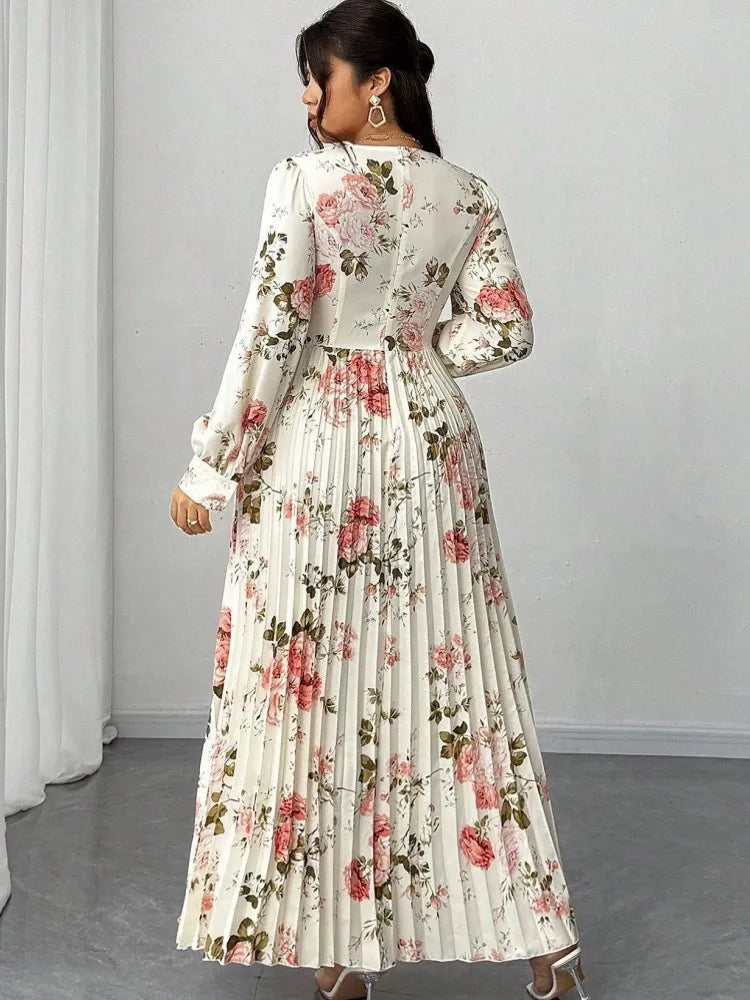 Long Sleeve Casual Maxi Dress