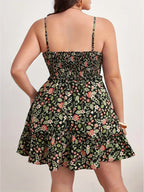 Elegant Floral Print Dress