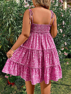 Curve Garden Tiered Sundress