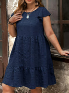Curve Comfort Tiered Dress