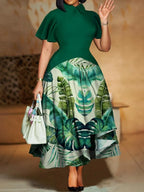 Short Sleeve Street Style Dress