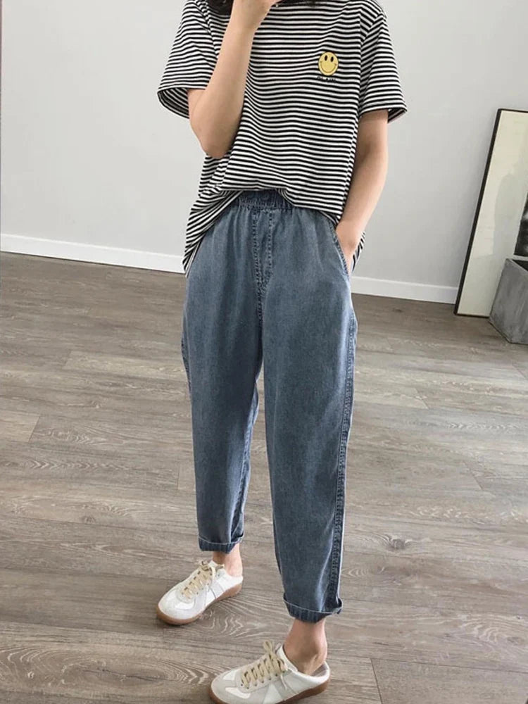 Laidback Curve Denim Pants