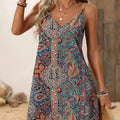 Curve Paisley Cami Dress