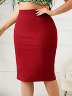 Curve Sculpt Pencil Skirt