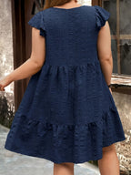 Curve Comfort Tiered Dress