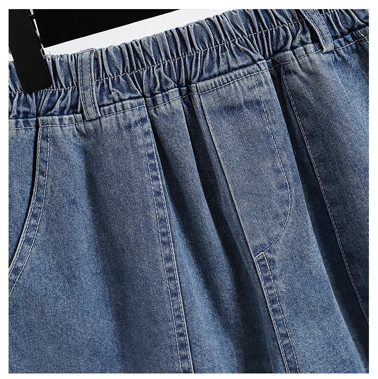 Curve Ease Denim Shorts