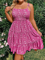 Curve Garden Tiered Sundress
