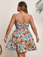Curve Bloom Smocked Sundress