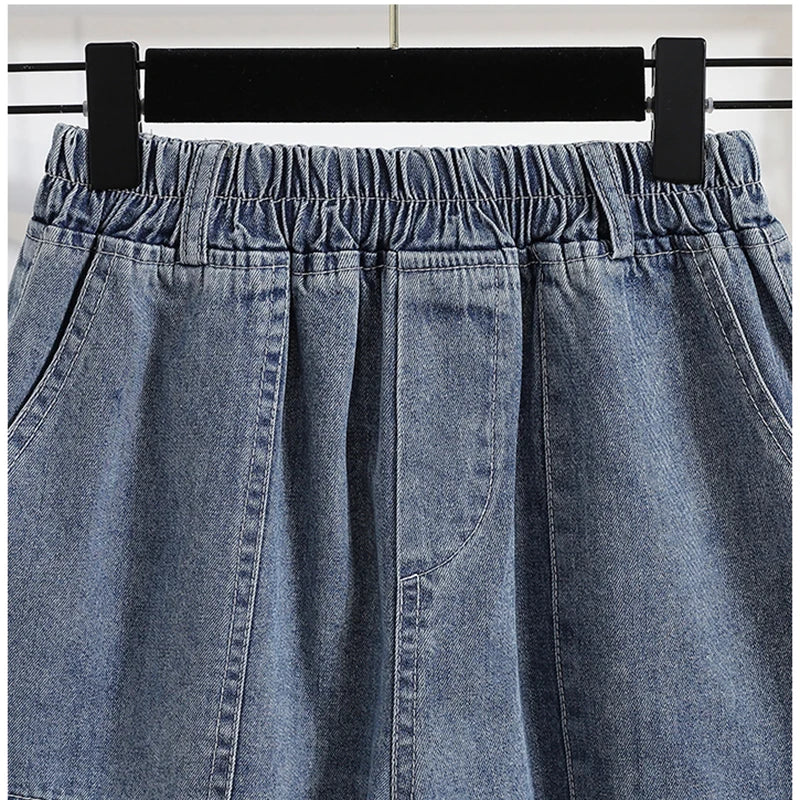 Curve Ease Denim Shorts