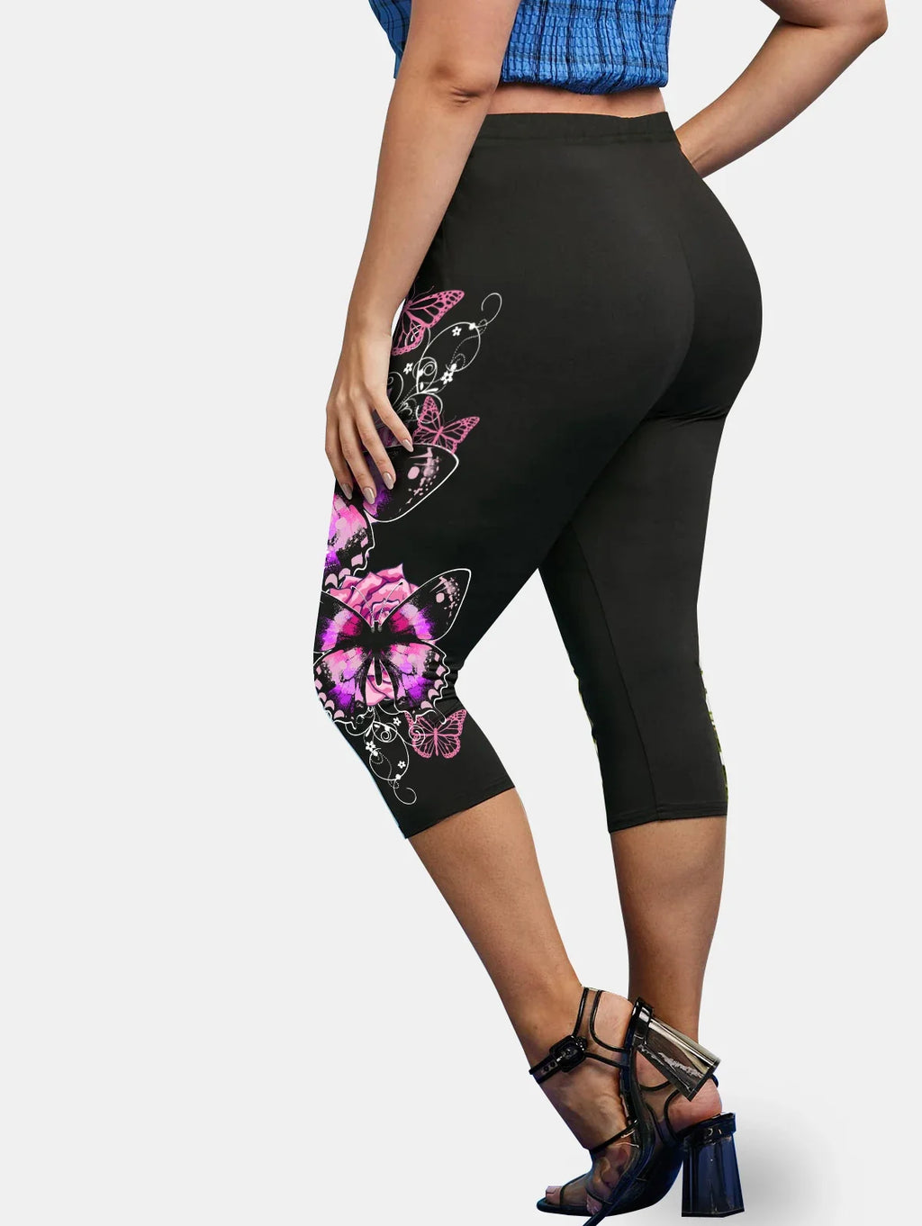 Printed Capri Leggings
