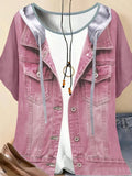 Curve Denim Illusion Tee