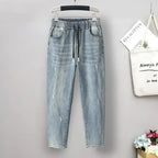 Curve Ease Drawstring Jeans