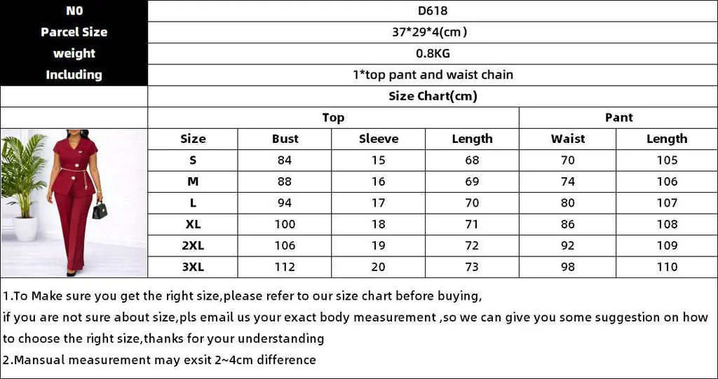 Floral Button Peplum Pantsuit
