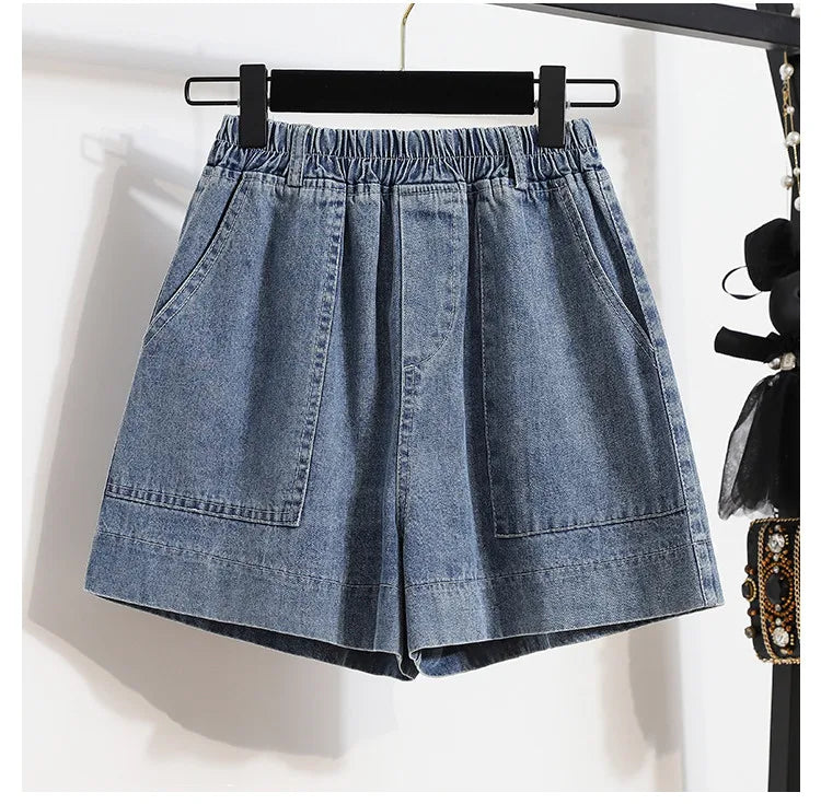 Curve Ease Denim Shorts