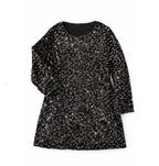 Bell Sleeve Sequin Mini Dress