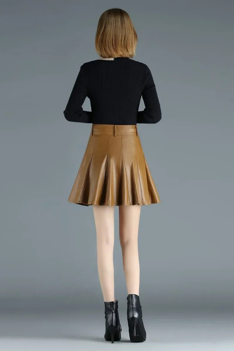 Curve Luxe Pleated Skirt