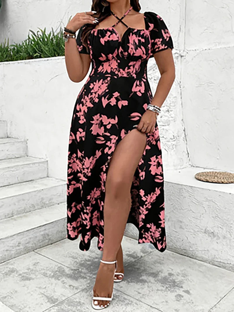 Boho Floral Maxi Dress