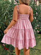Curve Garden Tiered Sundress