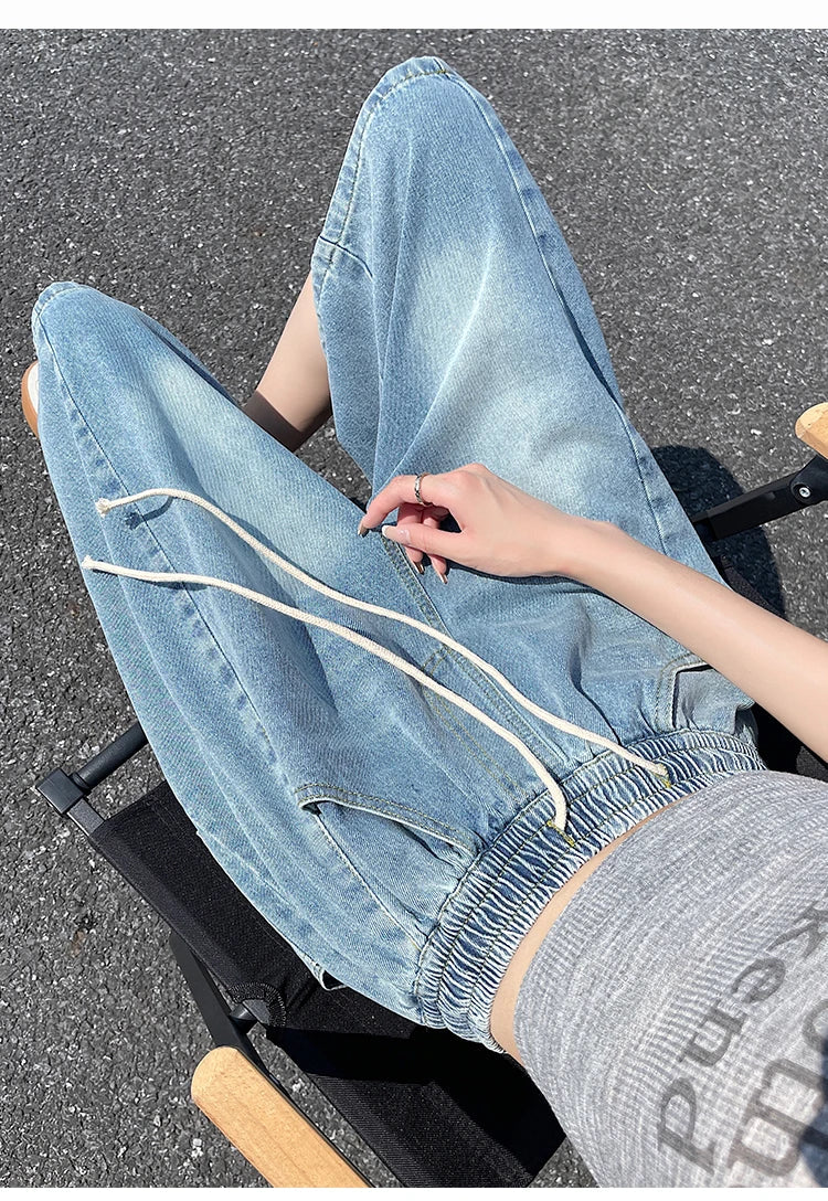 Curve Ease Denim Culotte Shorts