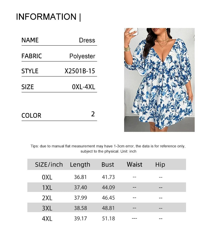 Ocean Bloom Romantic Floral Print maxi dress
