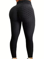 Textured High Waist Leggings