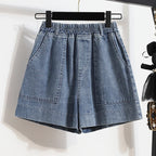 Curve Ease Denim Shorts