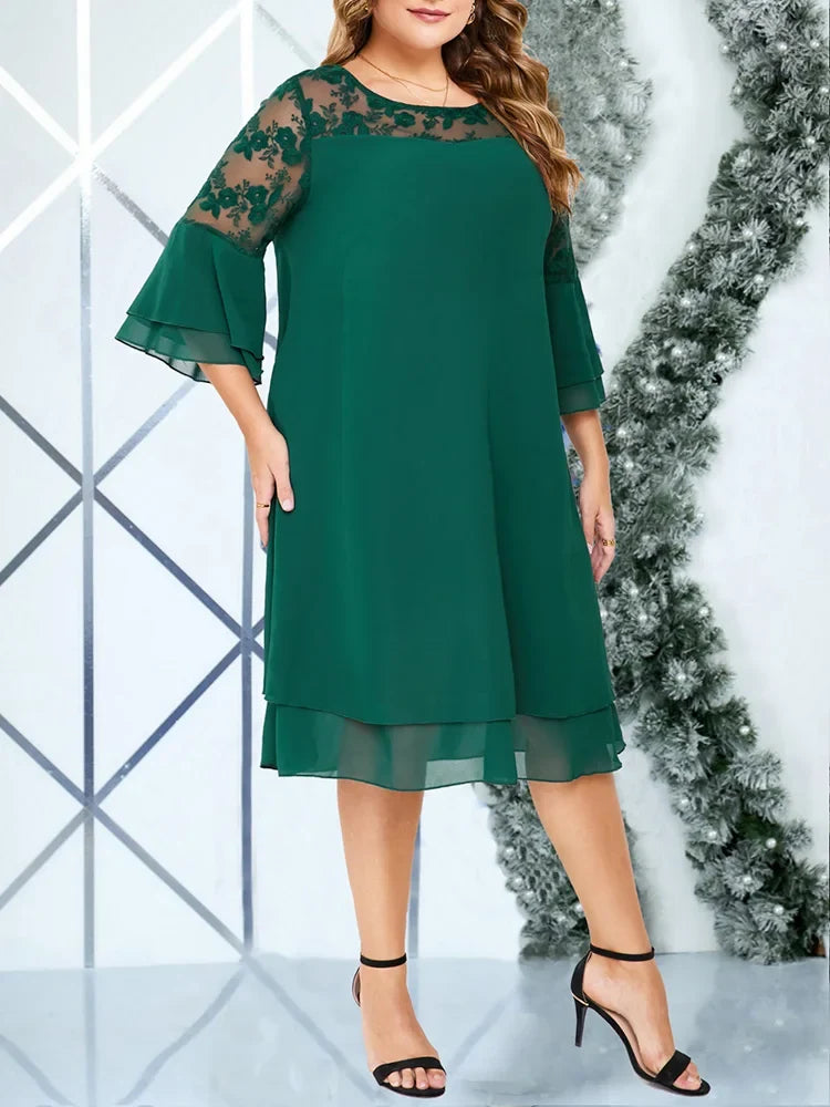 Curve Grace Lace Dress