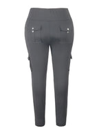 Cargo Style Leggings with Flap Pockets