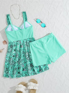 Curve Paisley Swim Dress