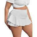 Curve Ruffle Active Skort