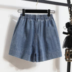 Curve Ease Denim Shorts
