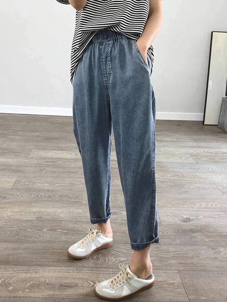 Laidback Curve Denim Pants
