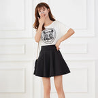 Pocket Charm Plus Size Skirt