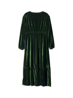 Velvet Elegance Maxi Dress – Chic