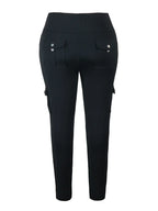 Cargo Style Leggings with Flap Pockets
