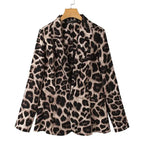 Curve Leopard Blazer