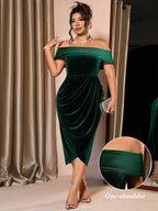 Velvet Dress Elegant for Formal Occasions