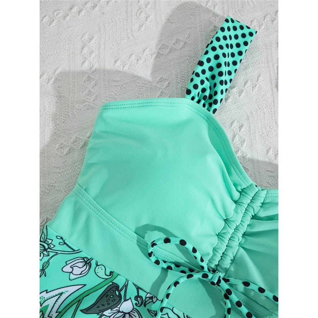 Curve Paisley Swim Dress